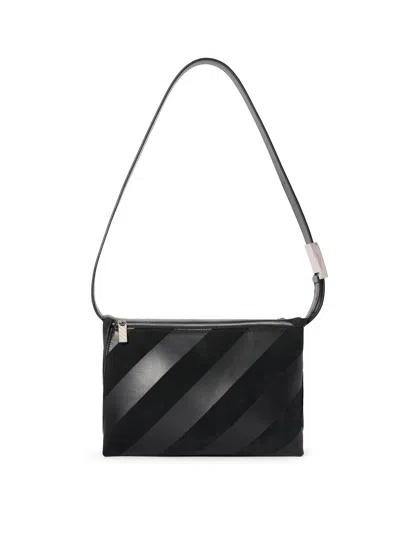 Off-white Sandbag 404 Diagonal Bag In Black