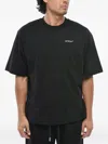 Off-white Scribble Diag Logo-print T-shirt In Black