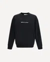 Off-white Script Arrow Crewneck Sweatshirt In Black