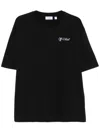 Off-white Script Logo Skate T-shirt In Black