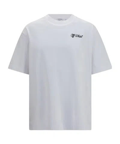 OFF-WHITE SCRIPT LOGO SKATE T-SHIRT