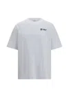 Off-white Script Logo Skate T-shirt In White