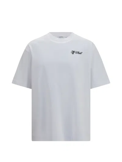 OFF-WHITE SCRIPT LOGO SKATE T-SHIRT