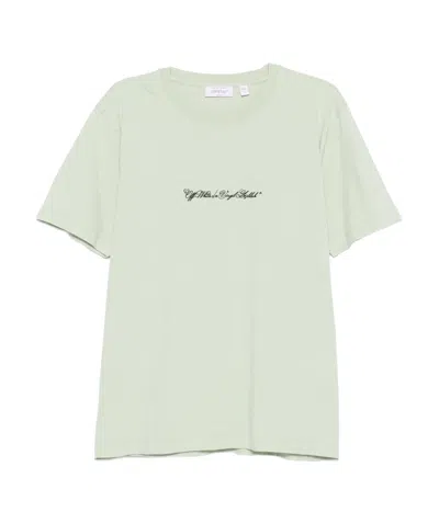 Off-white Logo-print Arrows T-shirt In Neutral