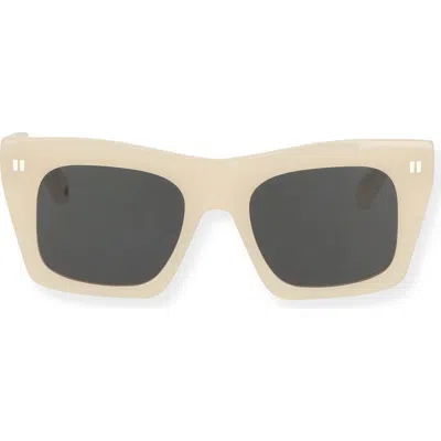 Off-white Selma 51mm Square Sunglasses In Orange