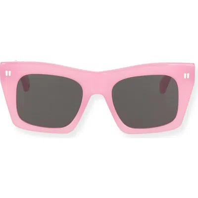 Off-white Selma 51mm Square Sunglasses In Pink