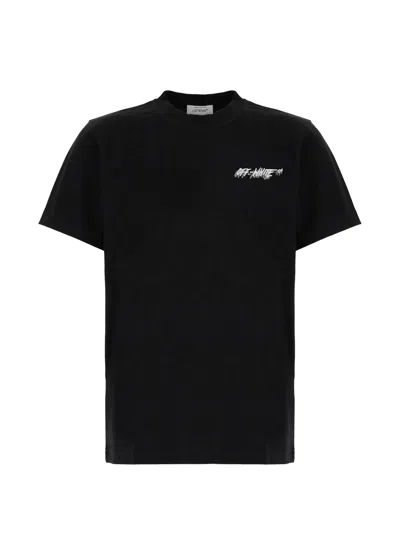 OFF-WHITE OFF-WHITE SHADOW LOGO SLIM FIT TEE - SS26