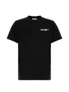 Off-white Logo T-shirt In Black