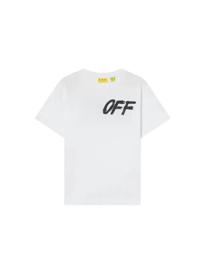 Off-white Shared Logo Tee S/s In White