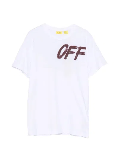 Off-white Shared Logo Tee S/s In White