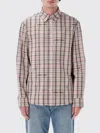 Off-white Pink Flannel Regular Shirt In Multi