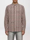 Off-white Pink Flannel Regular Shirt In Multi