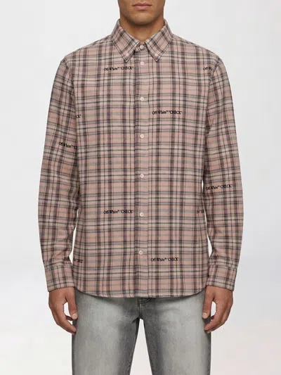 Off-white Plaid Shirt In Multi