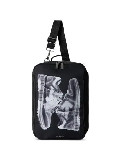 Off-white Shoe Box X-ray Bag In Black