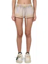 Off-white Short Laundry In Beige