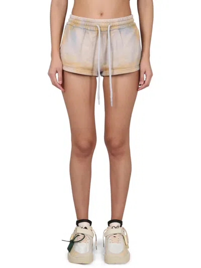 Off-white Short Laundry In Neutral