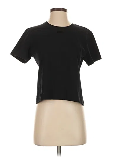 Pre-owned Off-white Short Sleeve T-shirt In Black