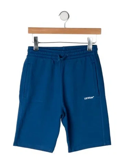 Pre-owned Off-white Kids' Shorts In Blue