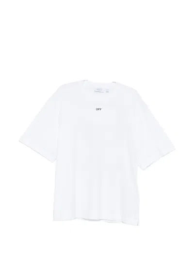 Off-white Short-sleeve T-shirt In White