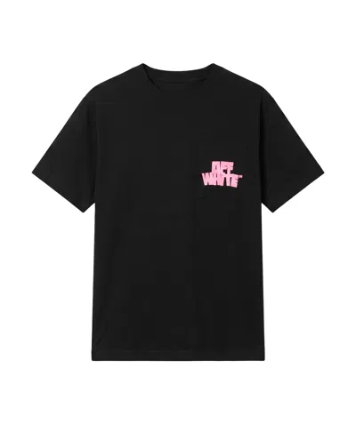 Off-white Short-sleeved T-shirt In Black
