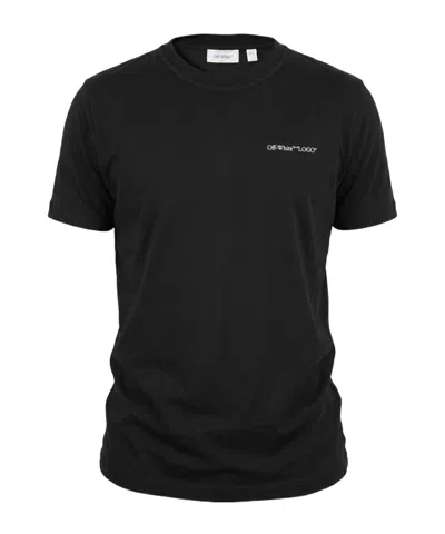 Off-white Short-sleeved T-shirt In Black