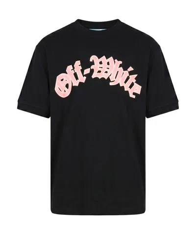 Off-white Short-sleeved T-shirt In Black