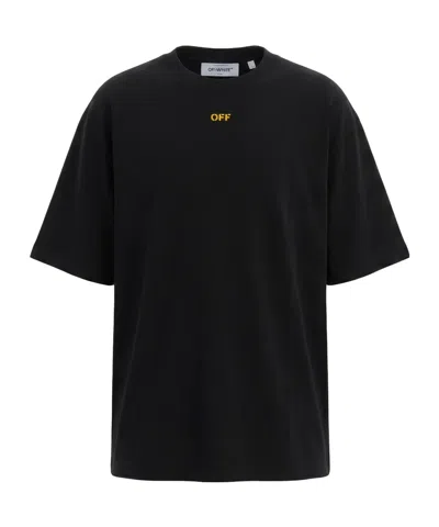 Off-white Short-sleeved T-shirt In Black