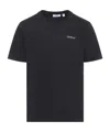 Off-white Small Bookish Regular Short Sleeve T-shirt In Black