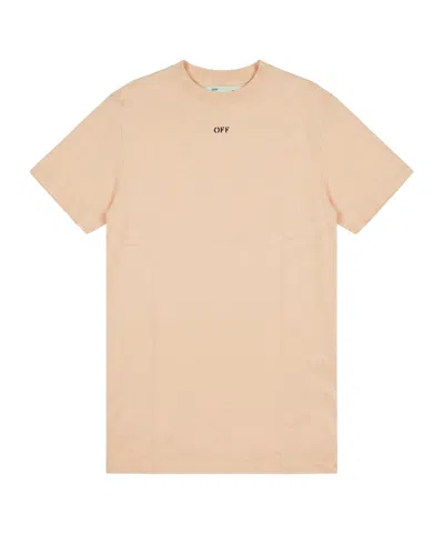 Off-white Short-sleeved T-shirt In Neutral
