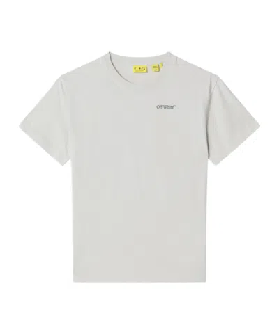Off-white Kids' Short-sleeved T-shirt In White