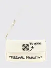 Off-white Jitney Shoulder 0.7 Quote Shoulder Bag In White