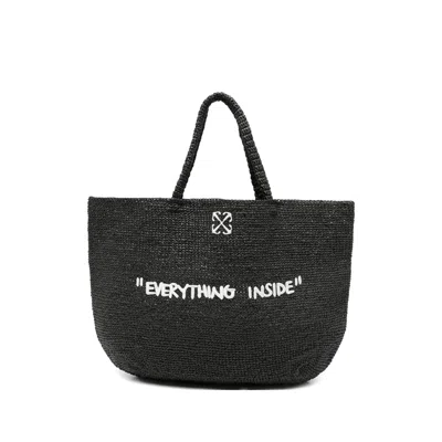 Off-white Shoulder Bags In Black
