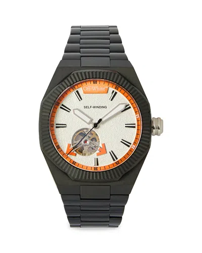 Off-white Side Note Watch, 41mm In Black