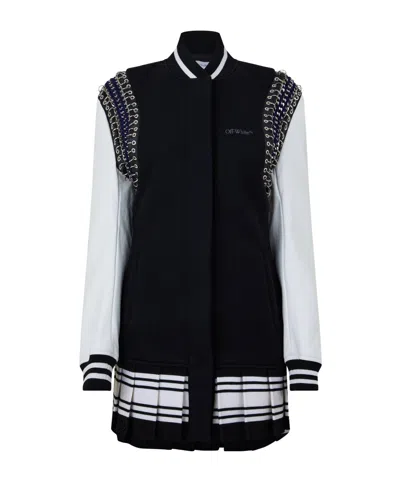Off-white Simple Short Skirt In Black