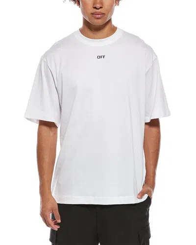 Off-white Skate Fit Dripping Arrow T-shirt In White