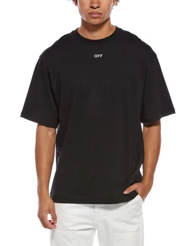 Off-white Off White Off White S.matthew Skate Logo Print T Shirt In Black