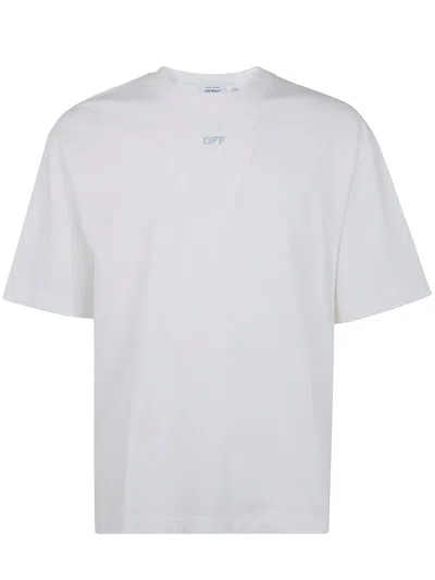 Off-white "skate" Off Stamp Short Sleeves T-shirt In Neutral