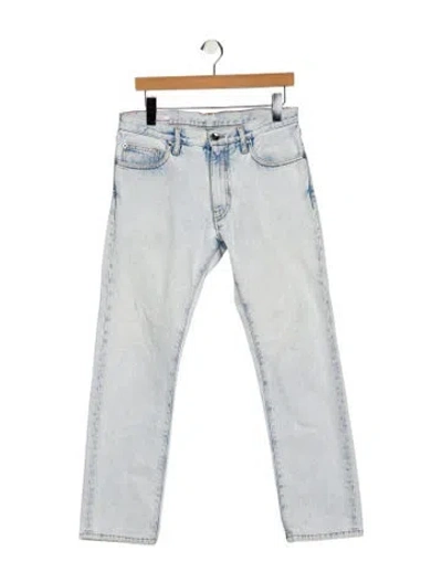 Pre-owned Off-white Skinny Jeans In Blue