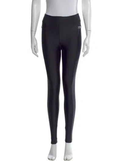 Pre-owned Off-white Skinny Leg Pants In Black