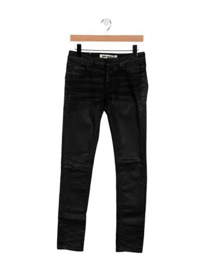 Pre-owned Off-white Skinny Leg Pants In Green