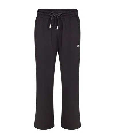 Off-white Slim Fit Jogging Bottoms In Black