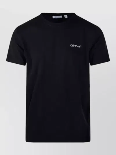 Off-white Metal Arrow Slim Fit Tee In Black