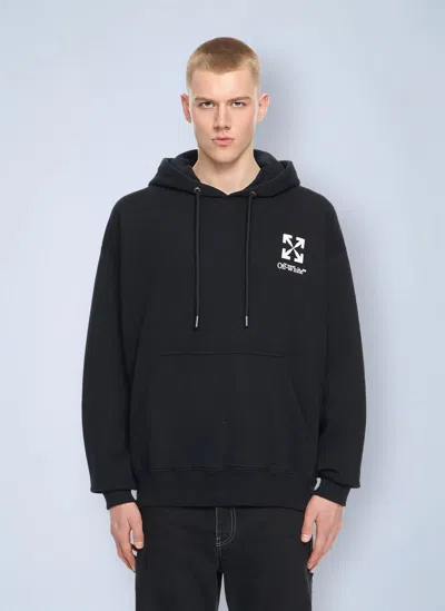 Off-white Small Arrow Skate Hoodie In Animal Print