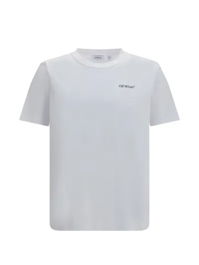 Off-white Small Bookish Logo-print T-shirt In White