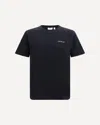 Off-white Small Bookish Regular Short Sleeve T-shirt In Black