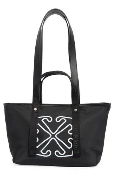 Off-white Small Classic Day Off Tote In Black
