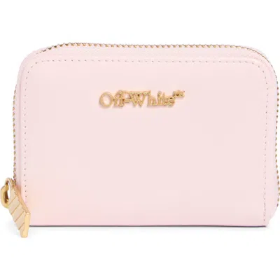 Off-white Small Zip Wallet In Black