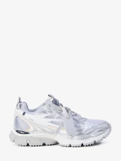 Off-white Silver Layered Metallic Be Right Back Sneakers In White