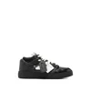 Off-white Arrow Patch Sneakers In Black