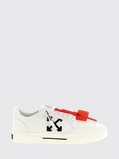 Off-white Vulcanized Sneakers In White